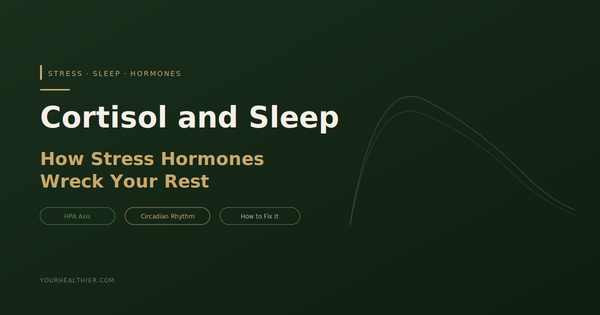 Cortisol and Sleep: How Stress Hormones Wreck Your Rest (2026)