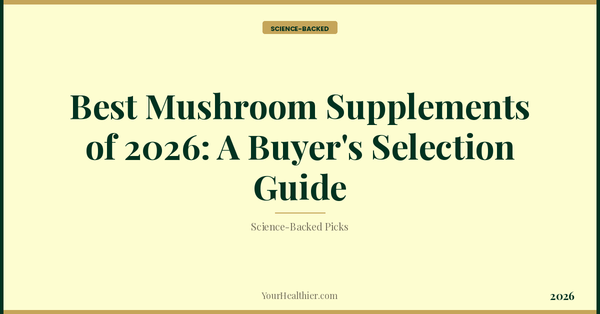 Best Mushroom Supplements of 2026: A Buyer's Selection Guide – YourHealthier Science-Backed Guide