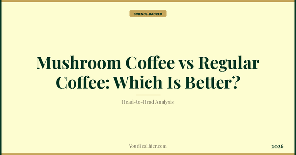 Mushroom Coffee vs Regular Coffee: Which Is Better? – YourHealthier Science-Backed Guide