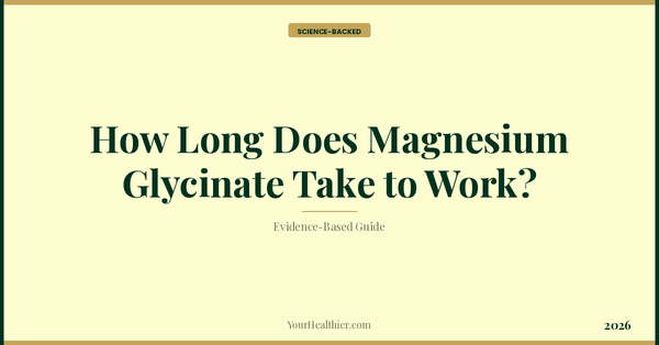 How Long Does Magnesium Glycinate Take to Work? – YourHealthier Science-Backed Guide