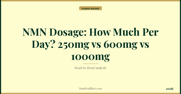 NMN Dosage: How Much Per Day? 250mg vs 600mg vs 1000mg – YourHealthier Science-Backed Guide