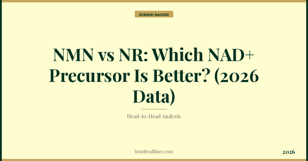 NMN vs NR: Which NAD+ Precursor Is Better? (2026 Data) – YourHealthier Science-Backed Guide