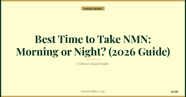 Best Time to Take NMN: Morning or Night? (2026 Guide) – YourHealthier Science-Backed Guide
