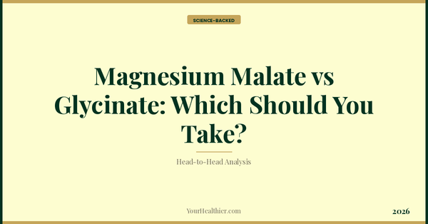Magnesium Malate vs Glycinate: Which Should You Take? (2026) – YourHealthier Science-Backed Guide