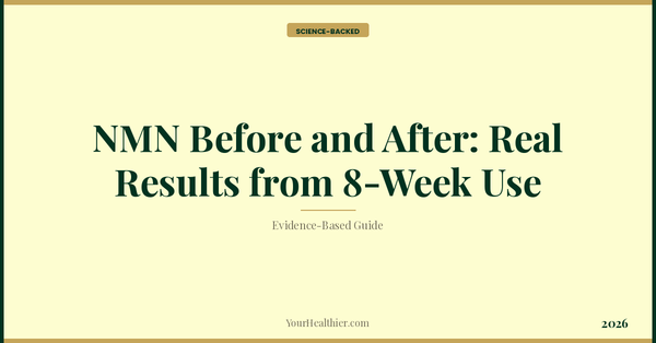 NMN Before and After: Real Results from 8-Week Use (2026) – YourHealthier Science-Backed Guide