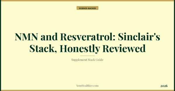 NMN and Resveratrol: Sinclair's Stack, Honestly Reviewed – YourHealthier Science-Backed Guide