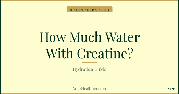 How Much Water Should You Drink With Creatine? – YourHealthier Science-Backed Guide