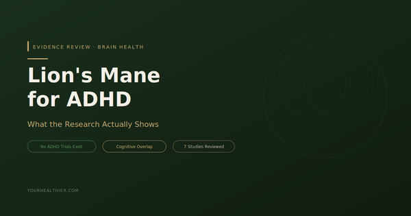 Lion's Mane for ADHD: What the Research Actually Shows (2026)