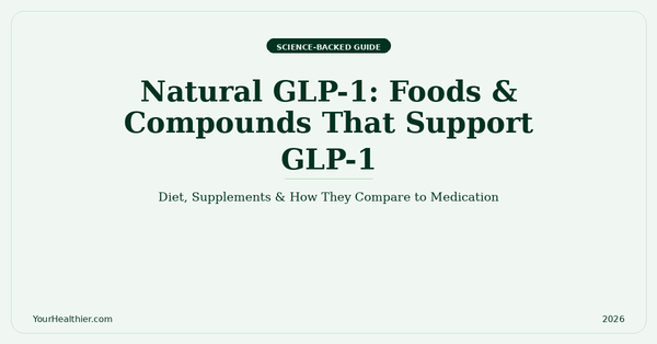 Natural GLP-1: Foods and Compounds That Support GLP-1 – YourHealthier Science-Backed Guide