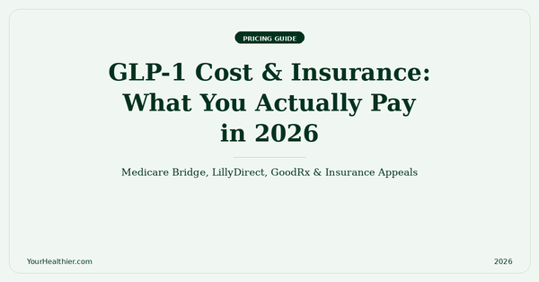 GLP-1 Cost & Insurance: What You Actually Pay in 2026 – YourHealthier Pricing Guide