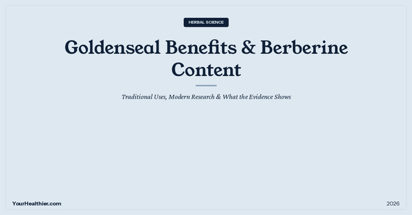 Goldenseal Benefits & Berberine Content – YourHealthier
