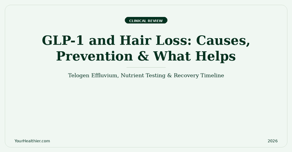 GLP-1 and Hair Loss: Causes, Prevention, and What Helps – YourHealthier Clinical Review