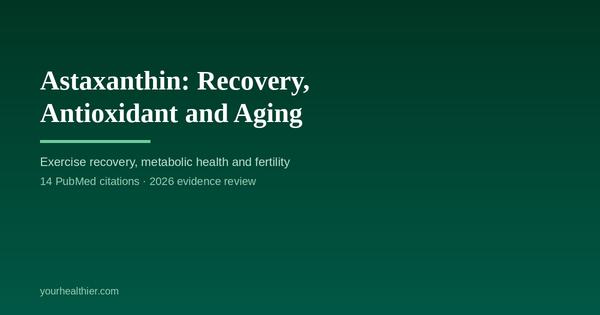 Astaxanthin: Recovery, Antioxidant and Aging | yourhealthier.com