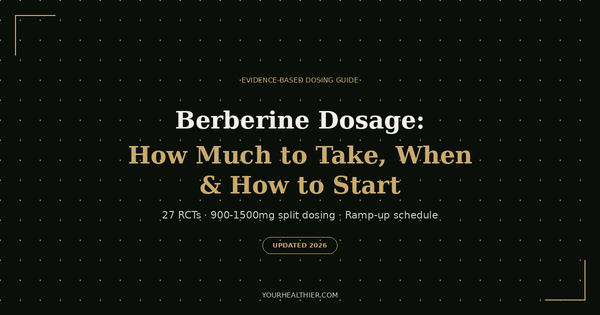 Berberine Dosage: The 500mg Mistake Most People Make (2026)