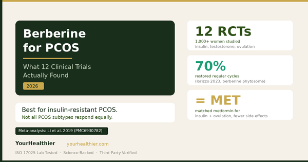 Berberine for PCOS: What 12 Clinical Trials Actually Found