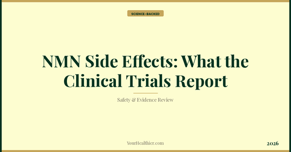 NMN Side Effects: What the Clinical Trials Report (2026) – YourHealthier Science-Backed Guide