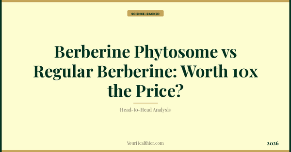 Berberine Phytosome vs Regular Berberine: Worth 10x the Price? (2026) – YourHealthier Science-Backed Guide