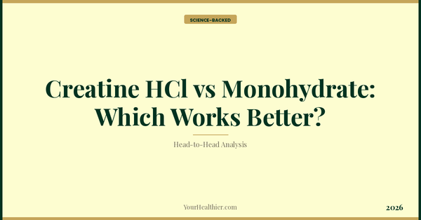 Creatine HCl vs Monohydrate: Which Works Better? – YourHealthier Science-Backed Guide