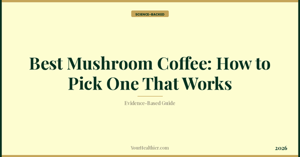 Best Mushroom Coffee: How to Pick One That Works (2026) – YourHealthier Science-Backed Guide