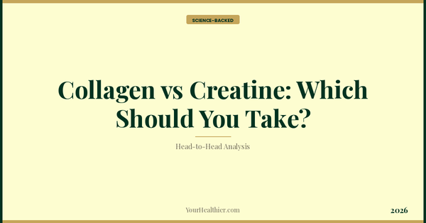 Collagen vs Creatine: Which Should You Take? (2026) – YourHealthier Science-Backed Guide
