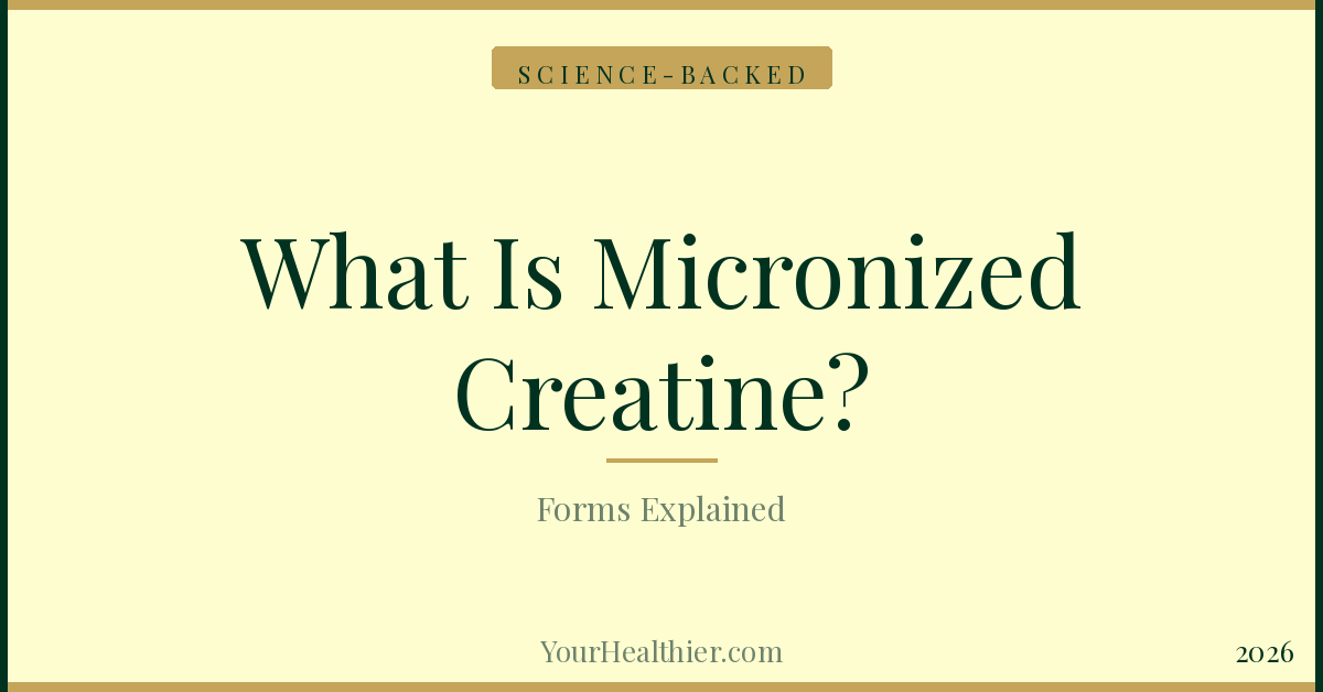 What Is Micronized Creatine? Regular vs Micronized Explained