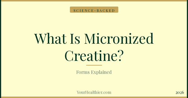 What Is Micronized Creatine? Is It Better Than Regular? – YourHealthier Science-Backed Guide