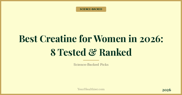 Best Creatine for Women in 2026: 8 Tested & Ranked – YourHealthier Science-Backed Guide