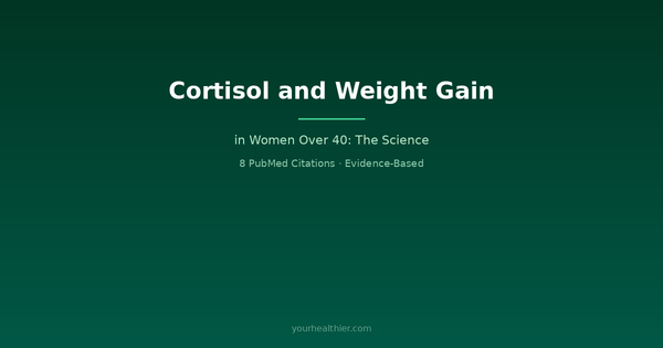 Cortisol and Weight Gain in Women Over 40: The Science and What Actually Helps (2026)
