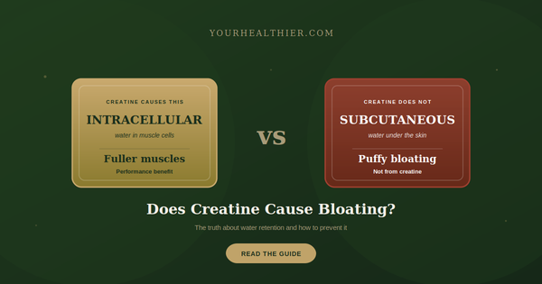 Does Creatine Cause Bloating? What Actually Happens (2026)