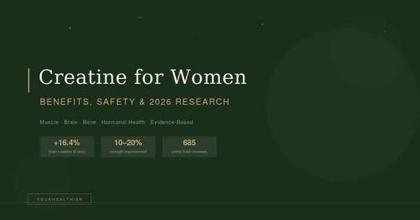 Creatine for Women: Benefits, Dosage & Safety (2026 Research)