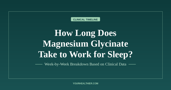 How Long Does Magnesium Glycinate Take to Work? (2026)