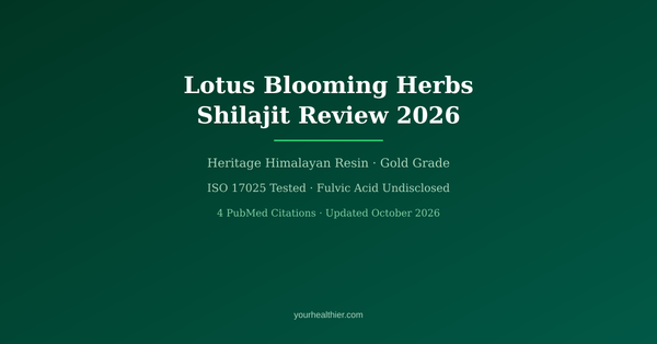 Lotus Blooming Herbs Shilajit Review 2026