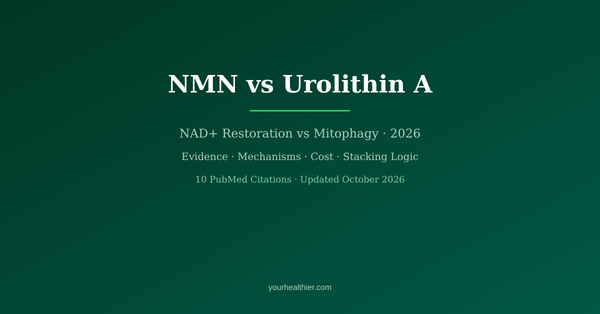 NMN vs Urolithin A Comparison 2026