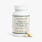 YourHealthier Shilajit Adaptogen Complex bottle with capsules