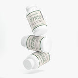 YourHealthier Magnesium Glycinate bottles floating arrangement