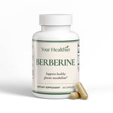 YourHealthier Berberine bottle with capsules for healthy glucose metabolism