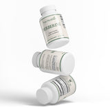 YourHealthier Berberine bottles floating arrangement