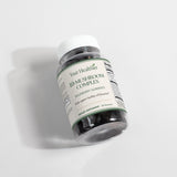 10-Mushroom Complex Gummies supplement facts label showing 250mg mushroom blend per serving