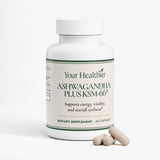 Ashwagandha Plus KSM-66 bottle — label detail, view 2