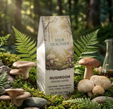 Vitality Mushroom Coffee supplement facts label - YourHealthier